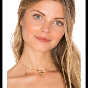 Amarilo Jewelry star choker necklace